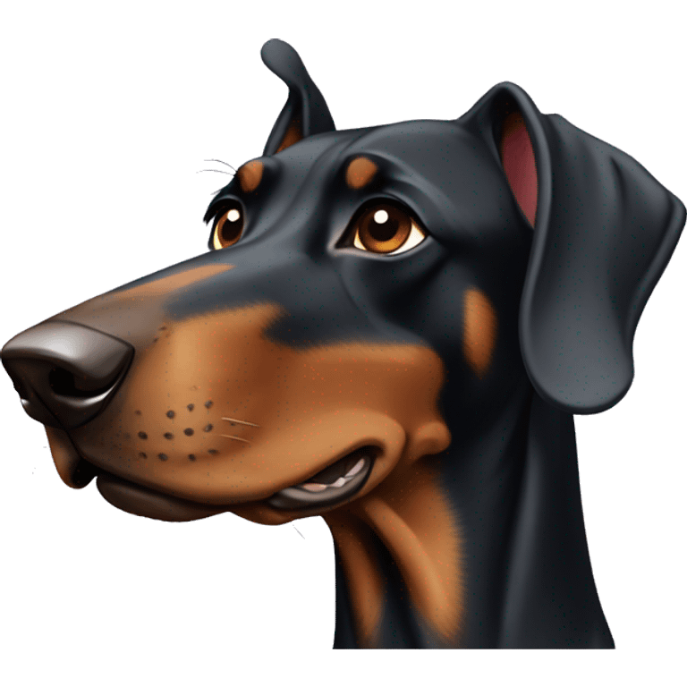 Doberman emoji