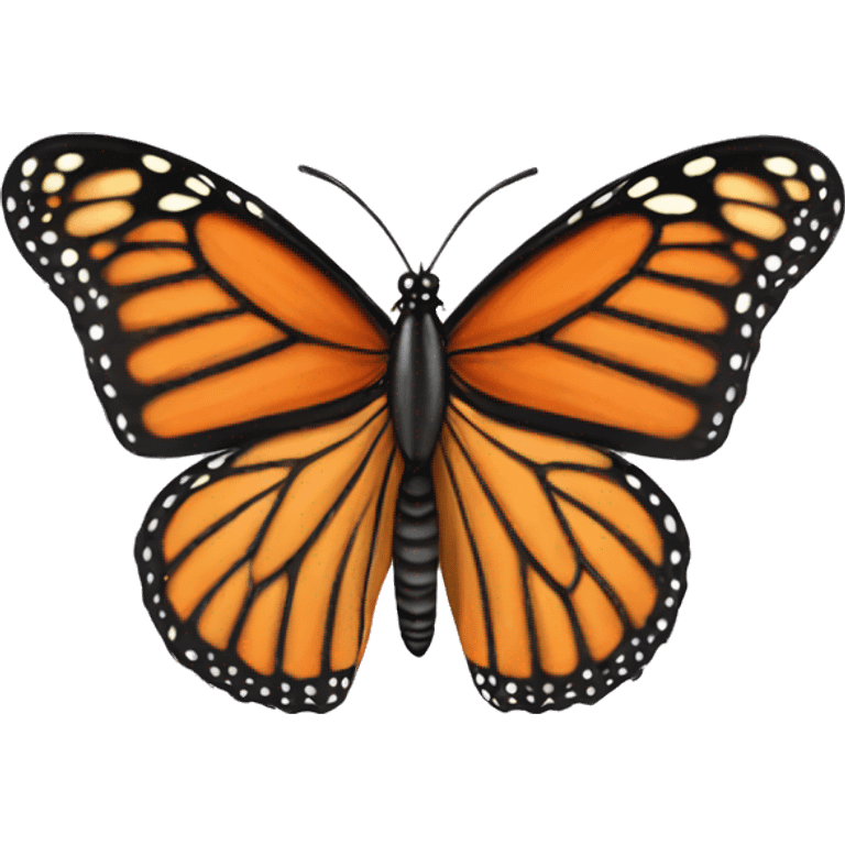 Monarch butterfly  emoji