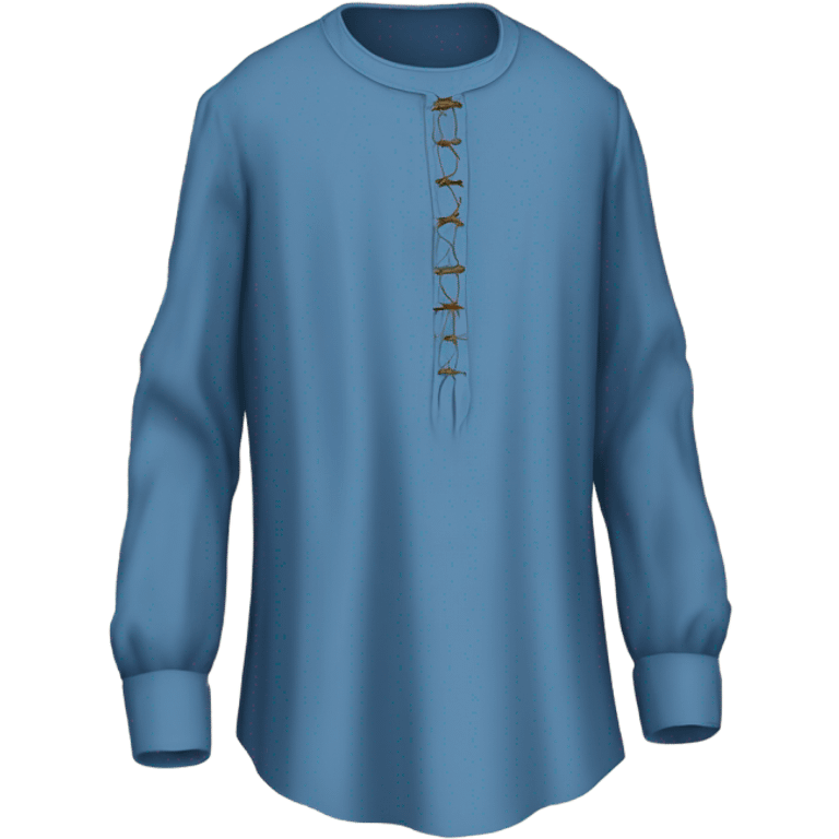 medieval shirt blue emoji