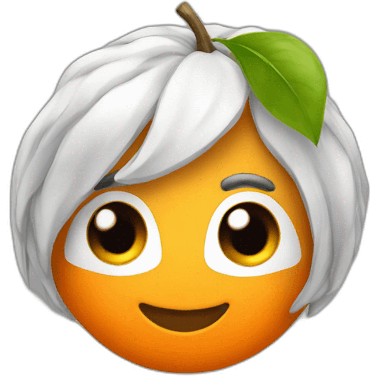 Angers tangerine emoji