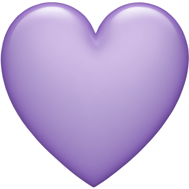 light purple heart  emoji