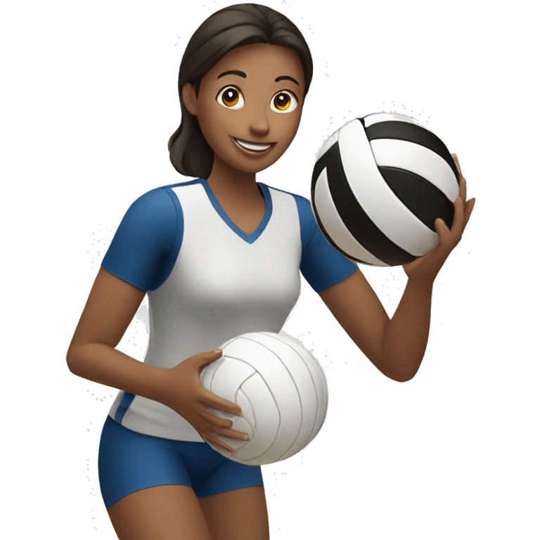 A person playing volleyball  emoji