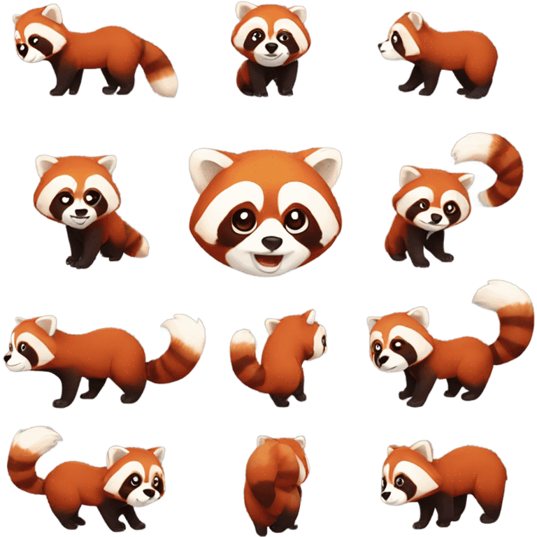 Red panda emoji