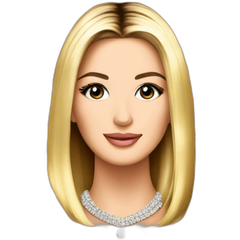 Ivanka trump oil shine emoji