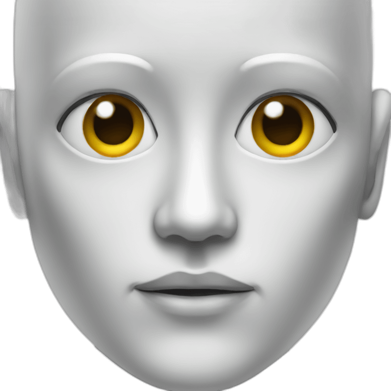 ai robot face emoji