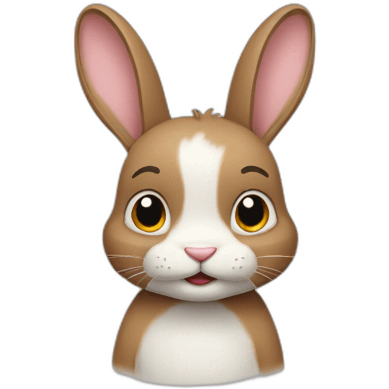 cartoon rabbit emoji