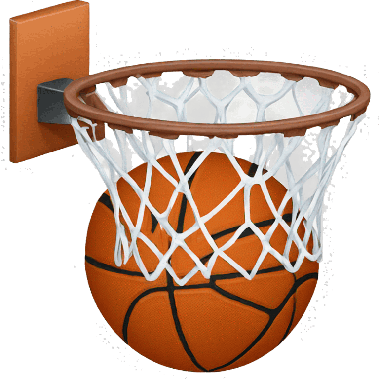 basketball hoop emoji