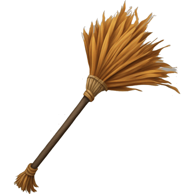 flying broomstick emoji