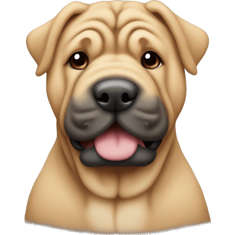 Chinese Sharpei￼ emoji