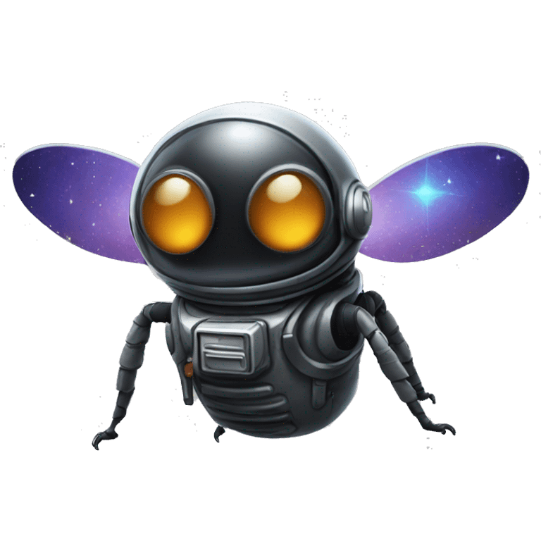 a space fly emoji