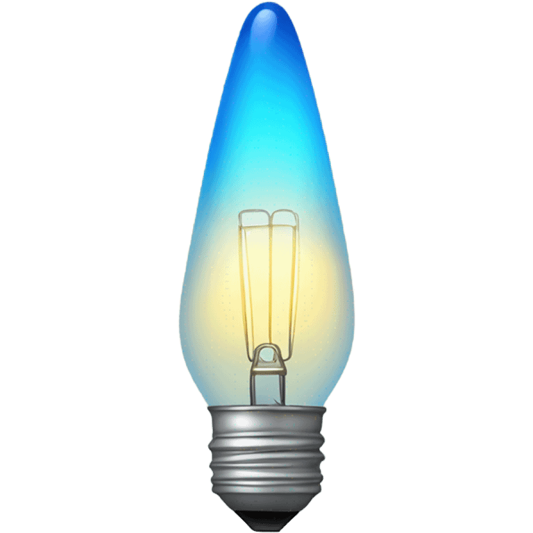 navi blue bulb emoji