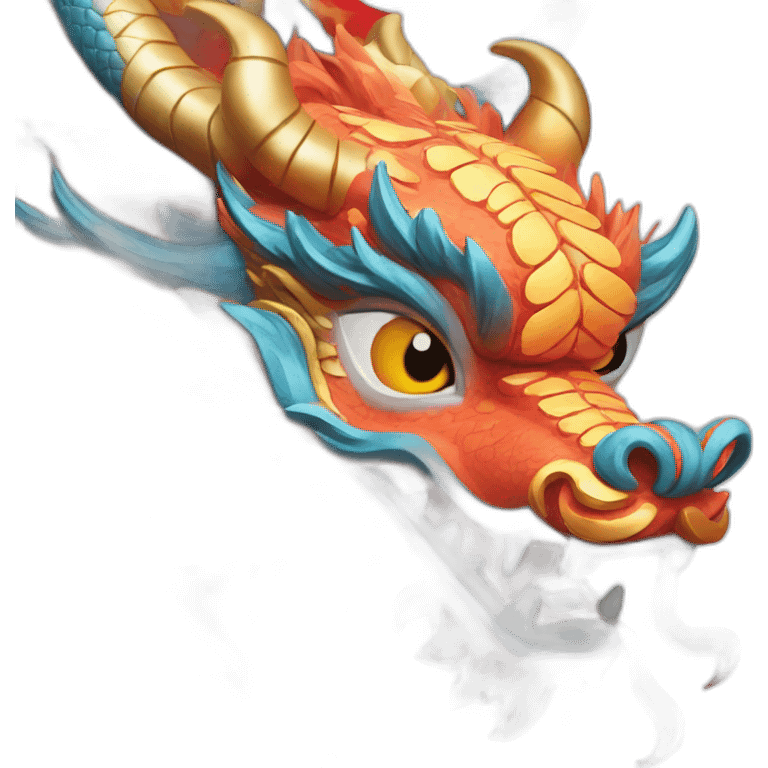 Happy chinese year of dragon emoji