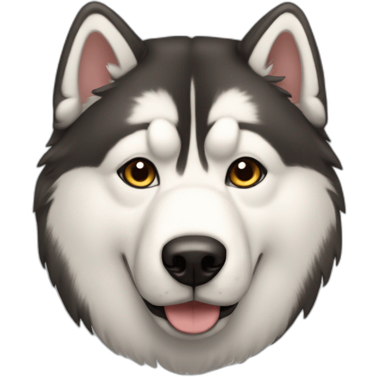 Malamute dog emoji