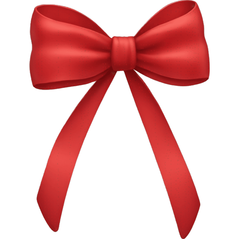 Red bow emoji