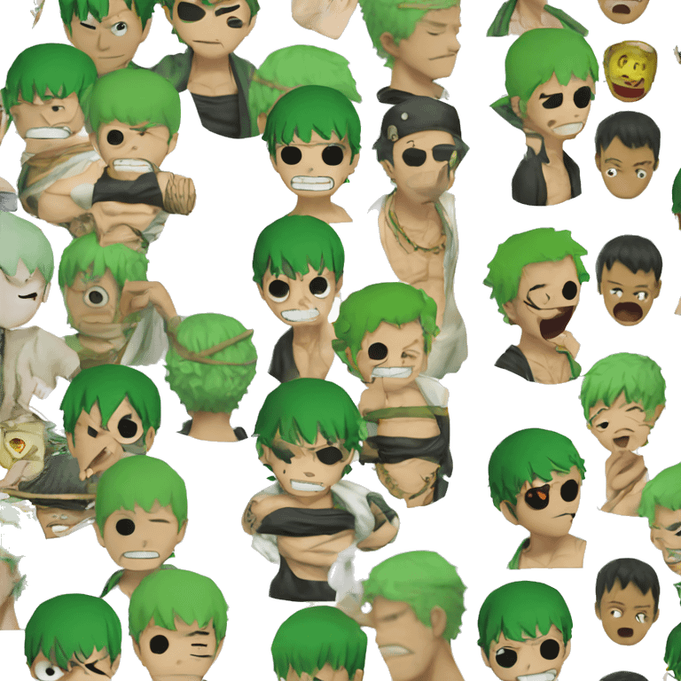 zoro from one piece emoji