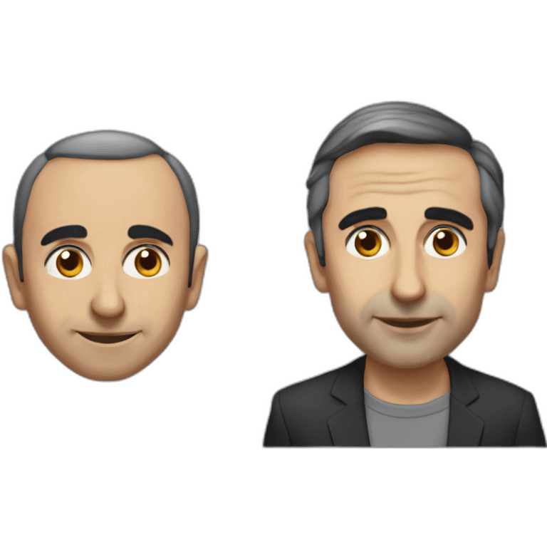 eric zemmour and gullum emoji