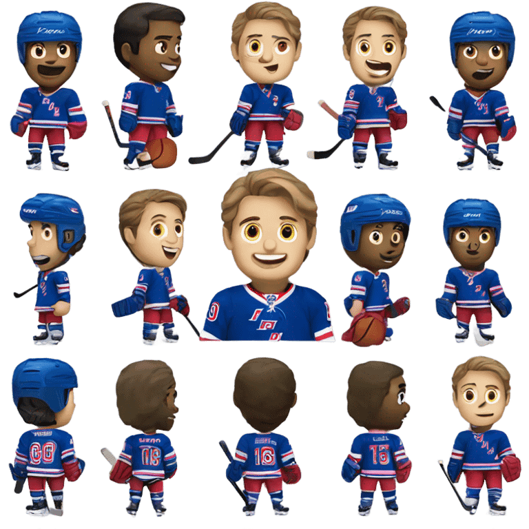 New York rangers hockey emoji