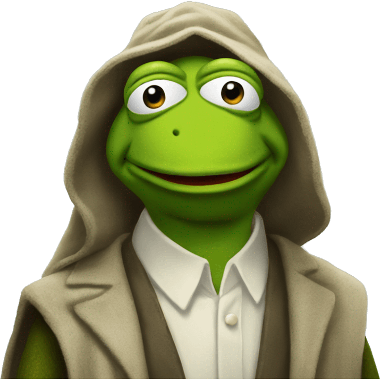 Kermit the Frog Prophet emoji