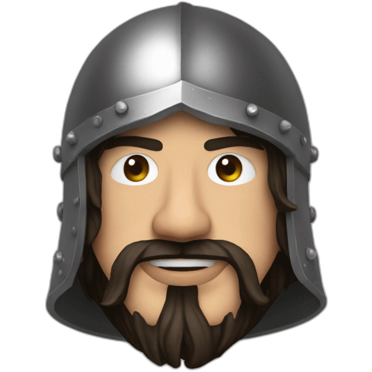 Dave grohl with medieval helmet emoji