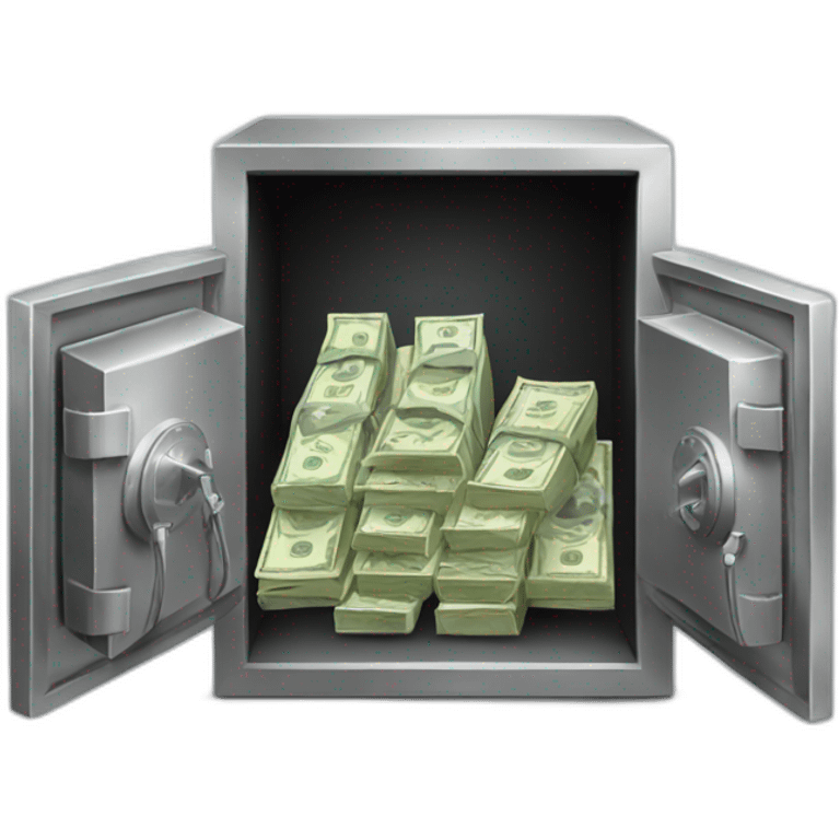 vault with money emoji