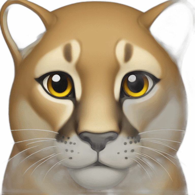 Mountain lion emoji