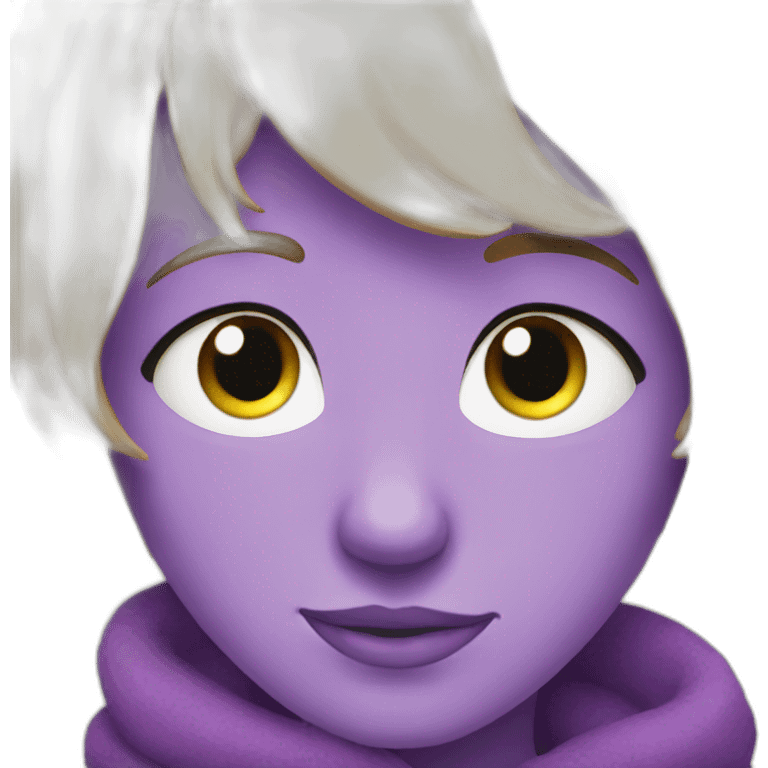 Œil violet emoji