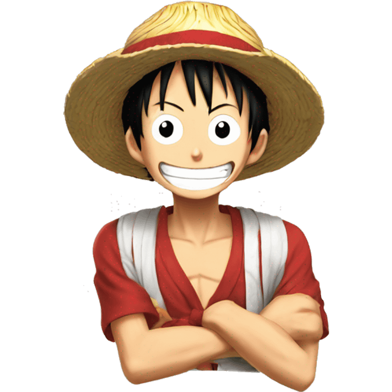 Luffy de monckey emoji