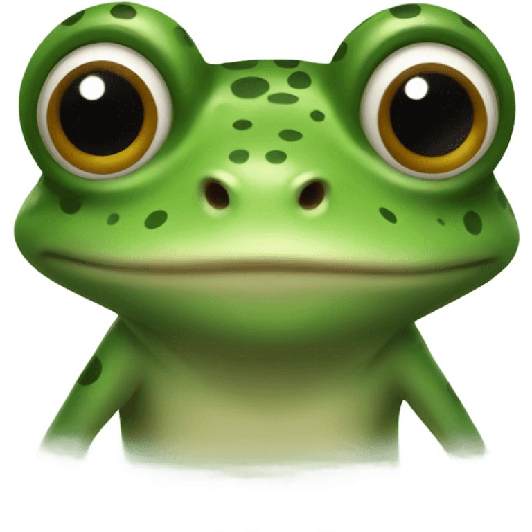 cross frog emoji