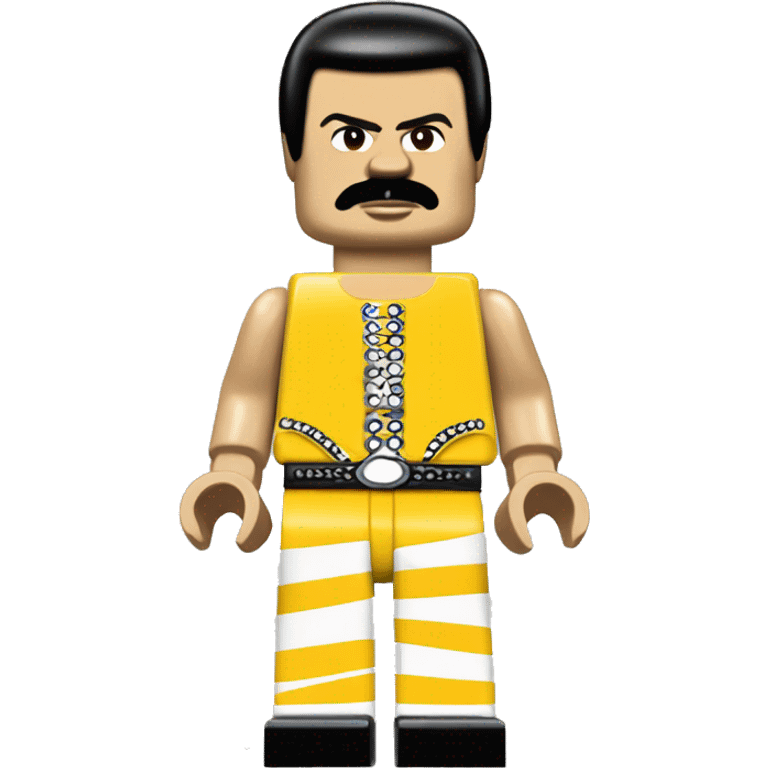 FREDDIE MERCURY lego full body emoji