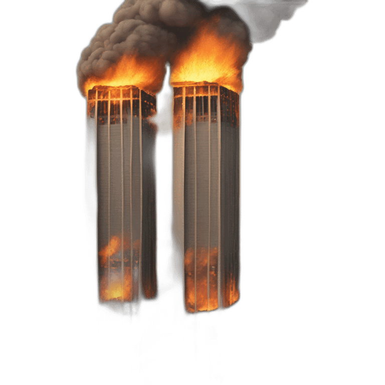 twin-tower-fire emoji