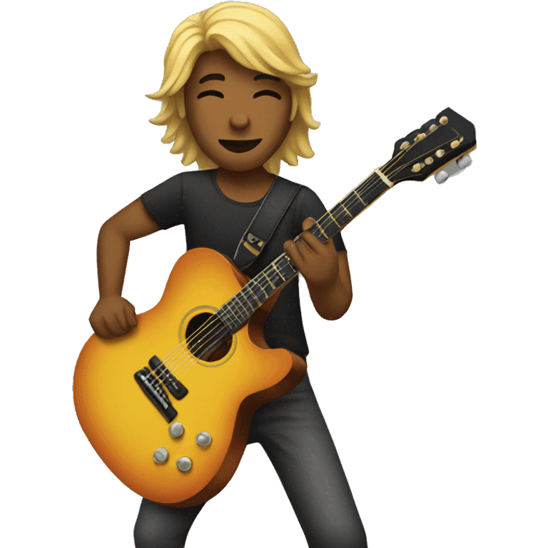 guitar player emoji