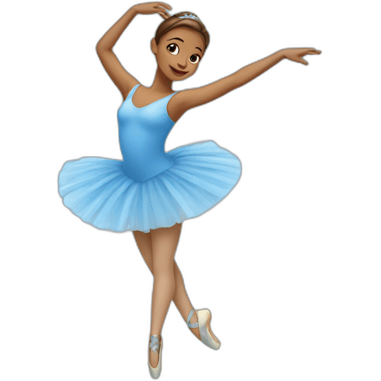 blue ballerinas emoji