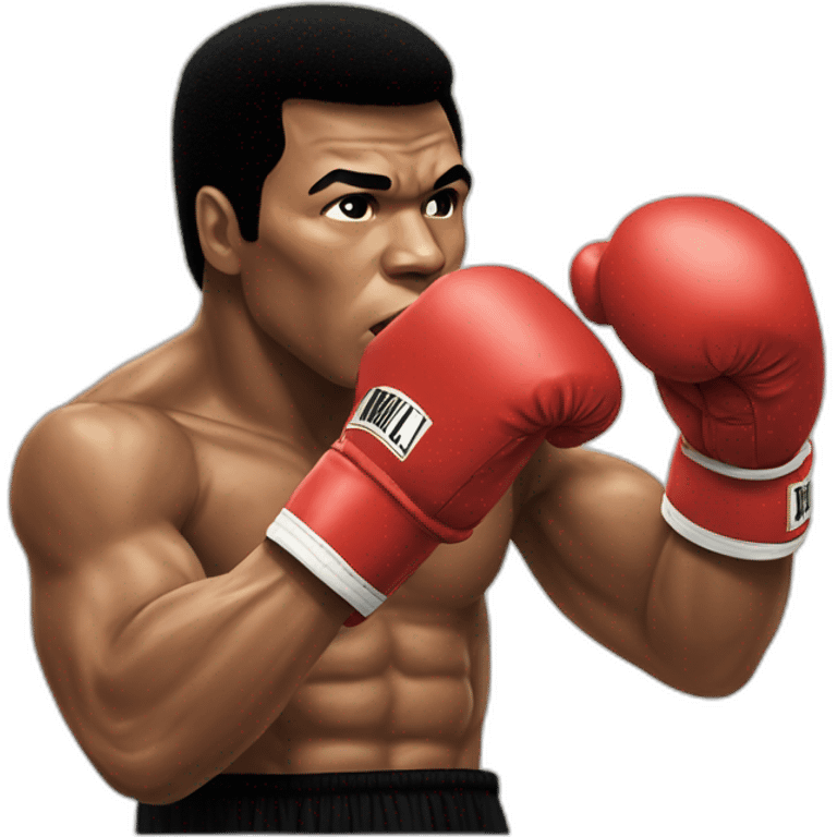 Muhammad ali boxing  emoji