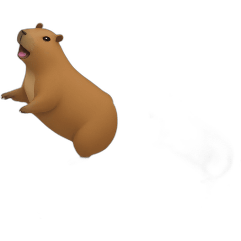 Capybara dance party emoji