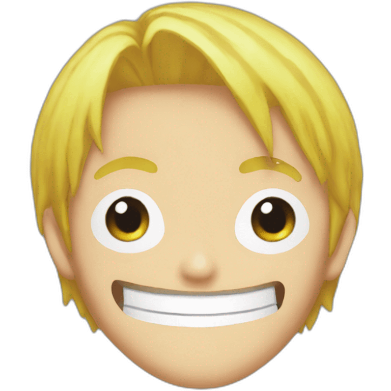 One piece sanji emoji