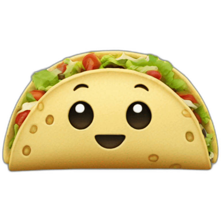 it's raining tacos emoji