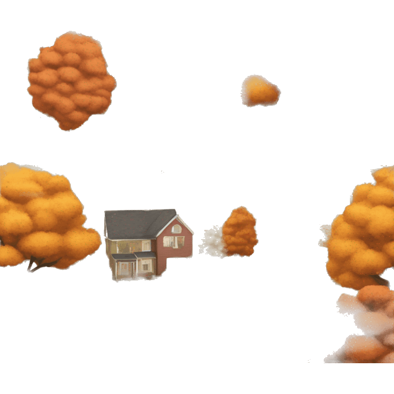 fall landscape - apartment emoji