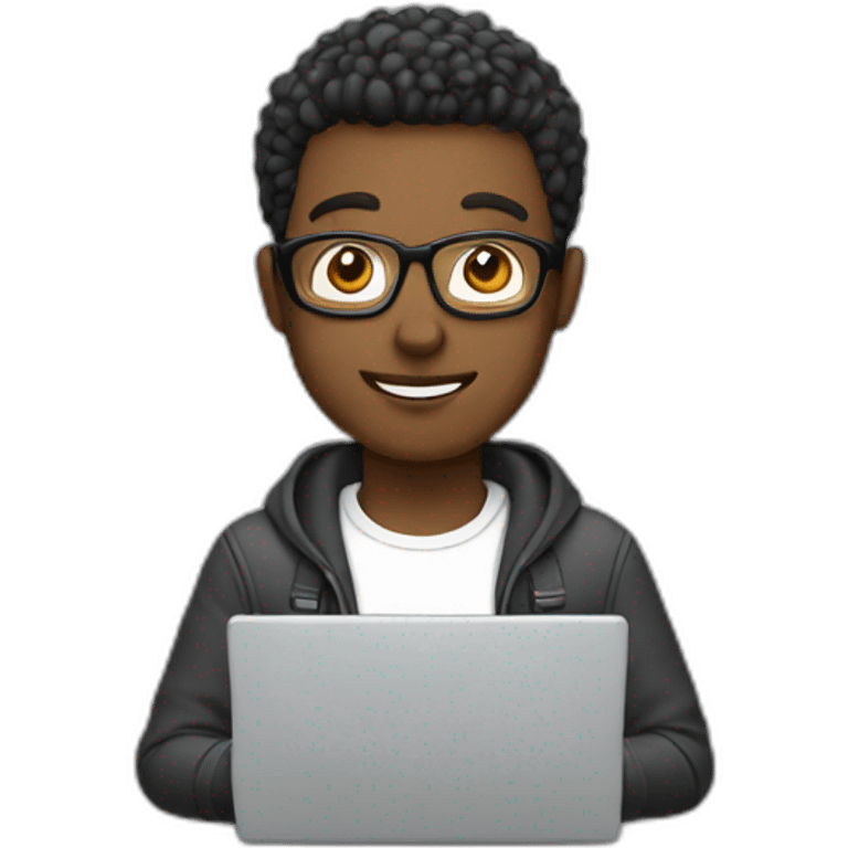 guy with a laptop emoji