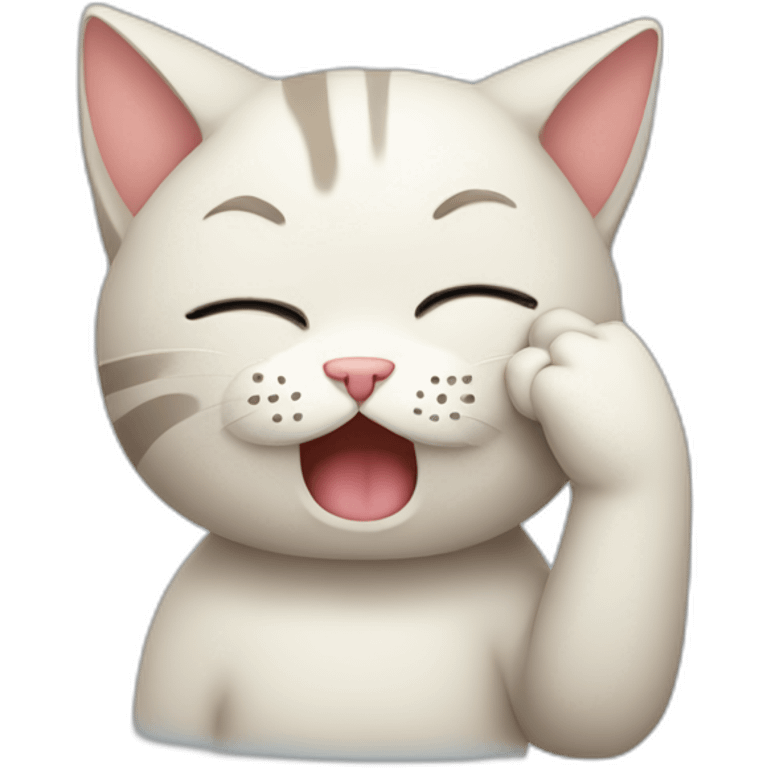 facepalm cat emoji