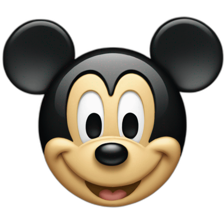 Mickey Mouse Head emoji