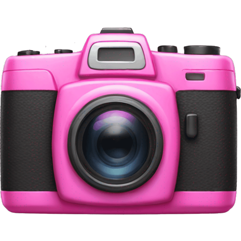 Pink camera emoji