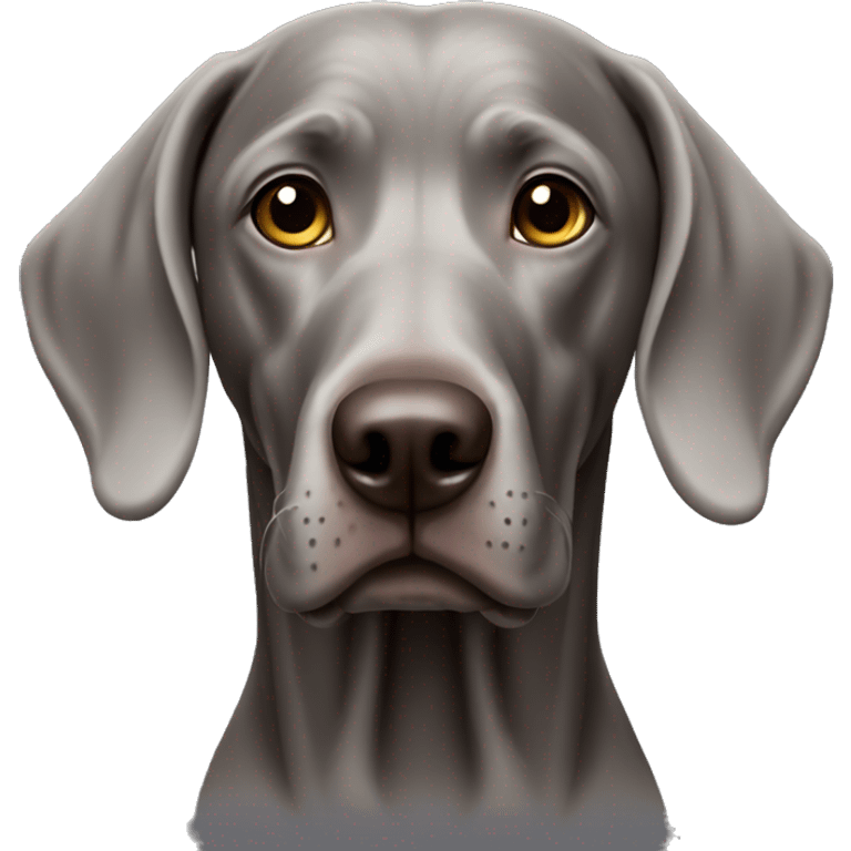 Weimaraner  emoji