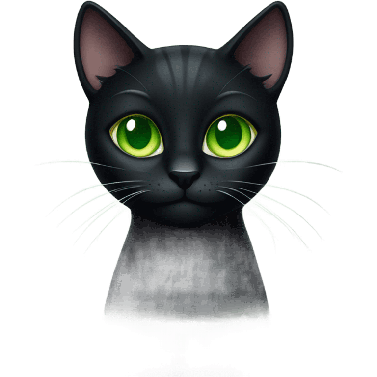 Black cat emoji