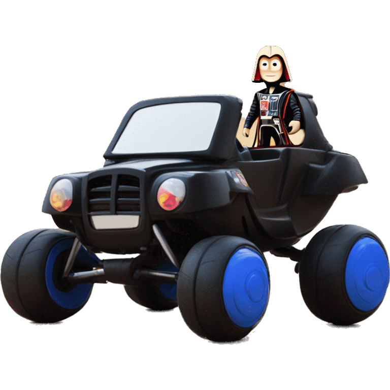 Toy Story Darth Vader themed car buggy  emoji