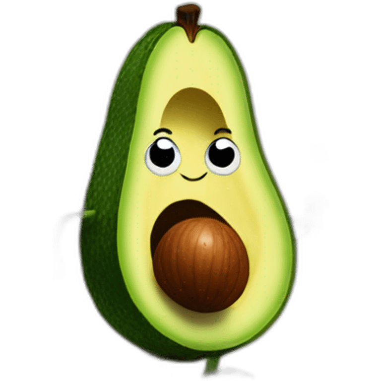 Avocado defending himself in front of a judge emoji