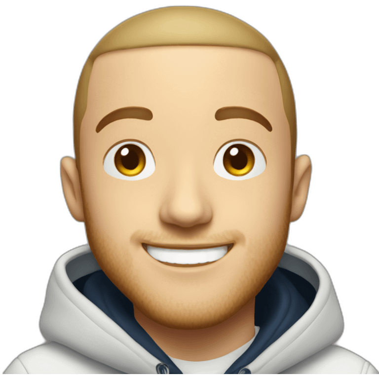 mac miller smiling emoji