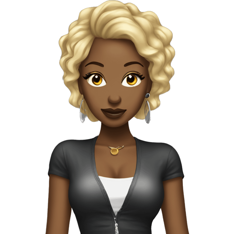 Soulful Deep House Female Pop Singer Diva Profile Pic emoji