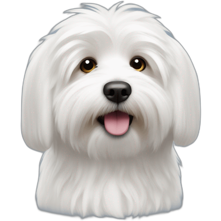 Coton de tulear emoji