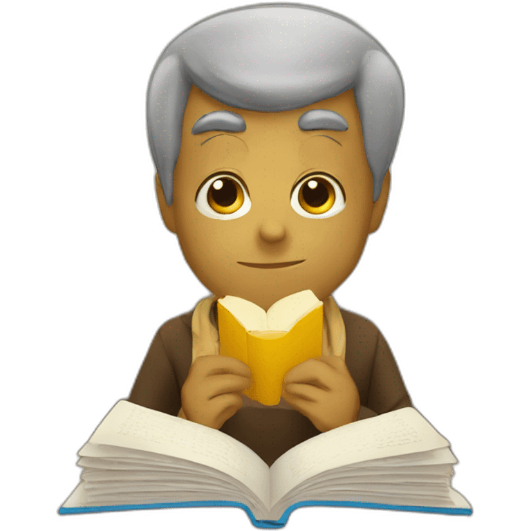 reading emoji