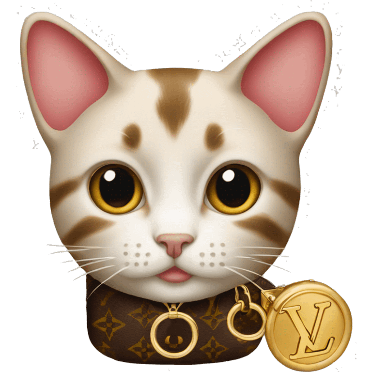 Louis Vuitton Cat emoji